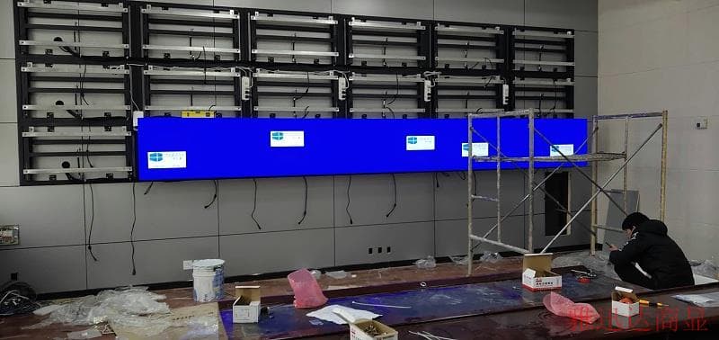 液晶拼接屏支架安裝圖 液晶拼接屏支架安裝圖